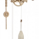 Ugears 3D dřevěné mechanické nástěnné hodiny Aero