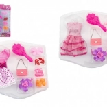 Sada šatů a doplňků pro panenky (mix)