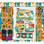 Zábavná razítka s blokem HARRY POTTER – pěnová sada 14 razítek a 4 barevné podušky