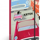 Notýsek Krtek a autíčko, linkovaný 13 × 21 cm