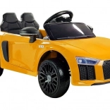 Elektrické autíčko AUDI R8 Spyder – žluté