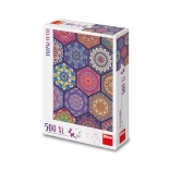 Relaxační puzzle s mandalami 500 XL dílků