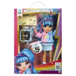 Rainbow High Jr. High panenka Skyler Bradshaw – rocková zpěvačka s mikrofonem