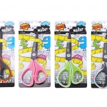 Barevné nůžky s měkkou rukojetí 17,5 cm