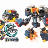 Qman Blast Ranger bombový strážce stavebnice 2v1