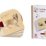 Montessori moje první dřevěná knížka se zvířátky