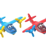 plastové letadlo pro děti s otevírací kabinou, 28 × 24 cm, 2 barvy