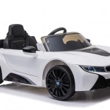 Dětské elektrické autíčko BMW i8 Coupe bílé