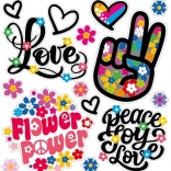 Nažehlovací nálepka Síla Květin malý arch