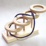 Hlavolam Olympia dřevěný