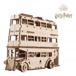 Ugears 3D Dřevěné Mechanické Puzzle Rytířský Autobus Harry Potter