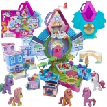 My Little Pony křišťálový maják Mini World Magic se 5 figurkami