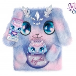 Huňatý deníček NEBULOUS STARS Agatha A5 se zámkem