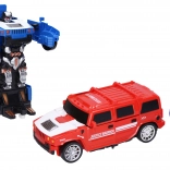 Autorobot na dálkové ovládání s hodinkovým ovladačem 22 cm