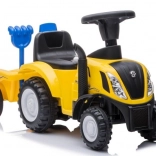Jezdící traktor žlutý