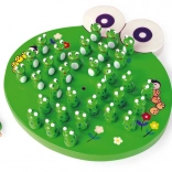 Dřevěný solitér žába small foot