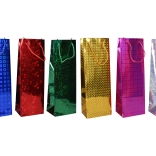 Dárková taška na láhev M 12 × 34 × 9 cm – celoroční