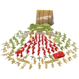 Sada figurek Vojáčci 105 ks