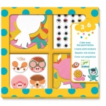 Samolepkový set Roztomilá zvířátka