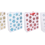 dárková taška vánoční L 31 × 42 × 12 cm