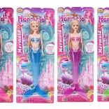 Mořská víla s osvětlením 30 cm