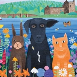 Puzzle RAVENSBURGER zvířecí kamarádi 1000 dílků