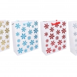 dárková taška vánoční M 25 × 30 × 10 cm