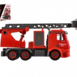 Šroubovací hasičské auto 36 cm se světlem a zvukem, stříká vodu