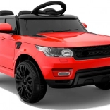 Dětské elektrické auto SUV červené