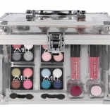 Zmile kosmetický kufřík Acrylic – průhledná make-up sada 42 ks