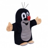 Krtek plyšový maňásek 20 cm