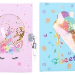 Památník se zámkem 15 × 21 cm, 80 stran