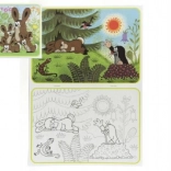 Omalovánky A5 - Krtek a Zajíček