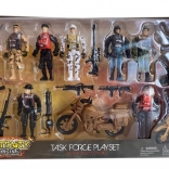 Velká sada vojáčků s motorkou STARX