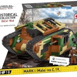 Stavebnice COBI tank Mark I (Male) – 878 dílků