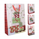 Dárková papírová taška L 31 × 44 × 12 cm Vánoce