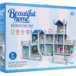 3patrový domeček pro panenky Dětská hračka