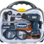 Zelená dětská sada nářadí v kufříku