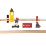 dřevěná vláčkodráha paddington – londýnská stanice, 43 dílů