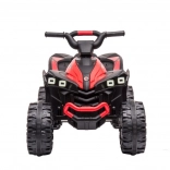 Dětská elektrická čtyřkolka červená