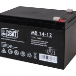 Gelový AGM akumulátor 12V 14Ah pro elektrická vozidla a záložní napájení