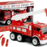 Hasičské auto s nástroji a vysouvací žebřík