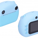 Dětský digitální fotoaparát s tiskem – modrý, 12 Mpx a video Full HD