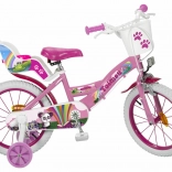 Dětské kolo Toimsa Fantasy růžovo/bílé 16 palců