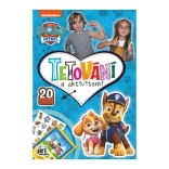 Sešit s tetováním a aktivitami TLAPKOVÁ PATROLA