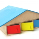 Dřevěná garáž pro auta