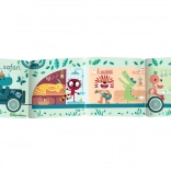 Kouzelná dětská knížka do vany - Safari