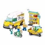 Sluban Metropolis doručovací služba stavebnice