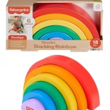 Dřevěná skládací duha Fisher-Price pro děti
