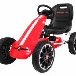 Šlapací motokára ABARTH červená